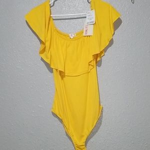 Off the shoulder bodysuit